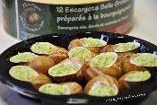 Assiette de 12 escargots en Coquille